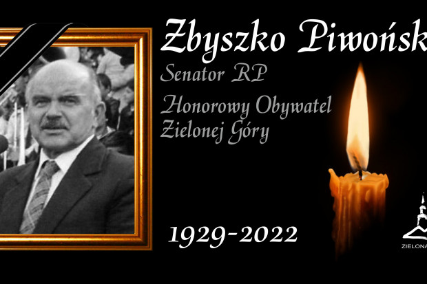 Zbyszko Piwoński zmarł w wieku 93 lat (fot. UMZG)