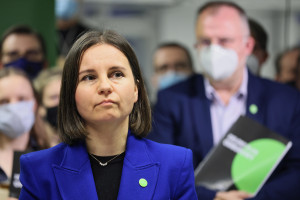 Apel o odwołanie wojewodów przekazała przewodnicząca Partii Zieloni posłanka Urszula Zielińska. (fot. PAP/Leszek Szymański)