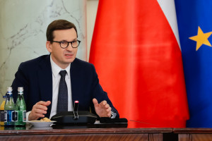 Premier Mateusz Morawiecki. (Fot. KPRM)