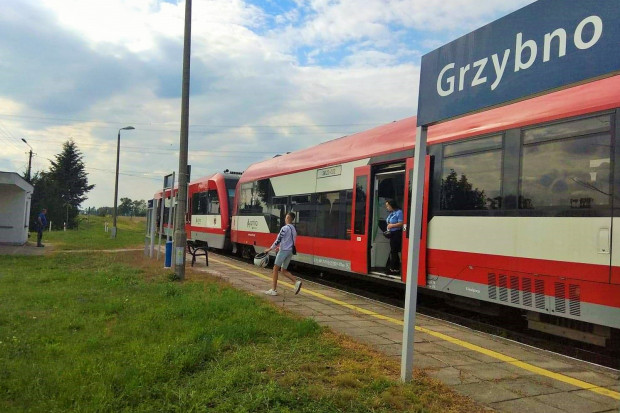 Jest umowa na przebudowę przystanku Grzybno i przetarg na budowę nowego przystanku Grudziądz Tuszewo (fot.. plk-sa.pl)