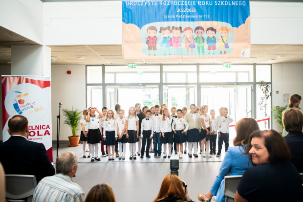 W nowym roku szkolnym w warszawskich szkołach i przedszkolach jest o ponad 3 tys. więcej Ukraińców niż w czerwcu (Fot. Ewelina Lach/um.warszawa.pl)