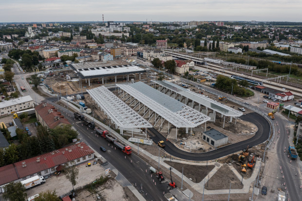 Budowa Zintegrowanego Centrum Komunikacyjnego to jeden z największych i najważniejszych projektów miasta (fot. ZCK Lublin)