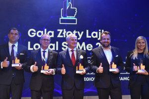 Nagrodzeni podczas pierwszego konkursu "Złote Lajki" (fot. ZMP)