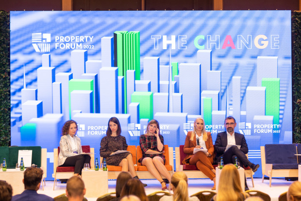 Sesja Property Forum „ESG na rynku nieruchomości w Polsce” . Fot. PTWP.