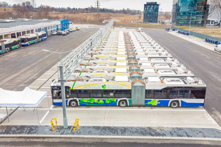 MPK Kraków rozstrzygnęło przetarg na dostawę czterech autobusów elektrycznych (fot. mpk.krakow.pl)