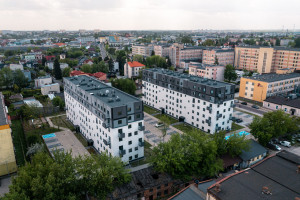 Bloki z mieszkaniami na wynajem w Radomiu wybudowane przez państwową spółkę PFR Nieruchomości. Fot. PFRN