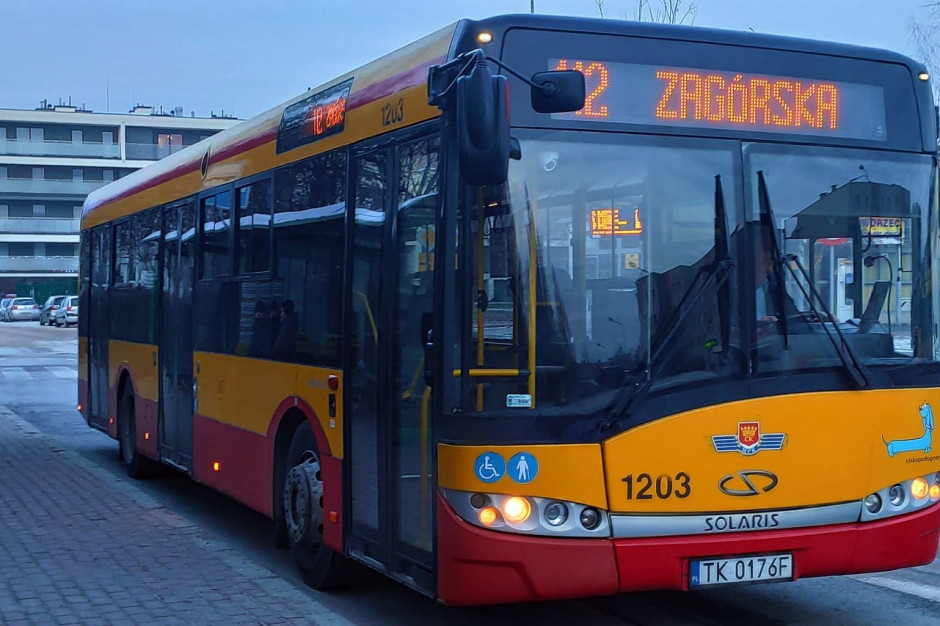 W kieleckim MPK zarobki kierowcy autobusu oscylują wokół 5 tys. złotych brutto miesięcznie plus premie (fot. kielce.eu)