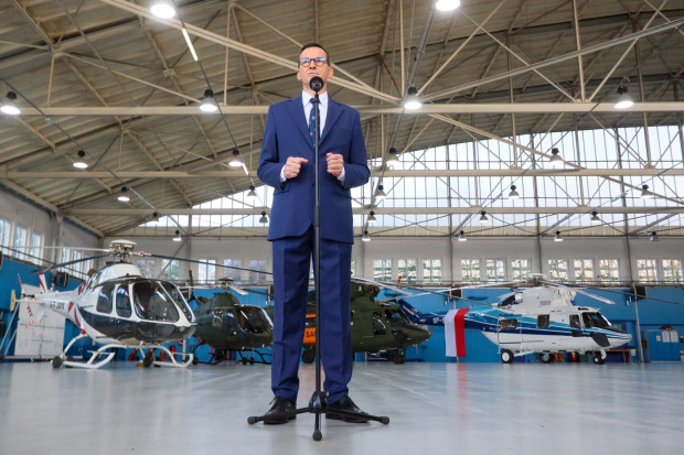 Premier Mateusz Morawiecki. (Fot. PAP/Wojtek Jargiło)