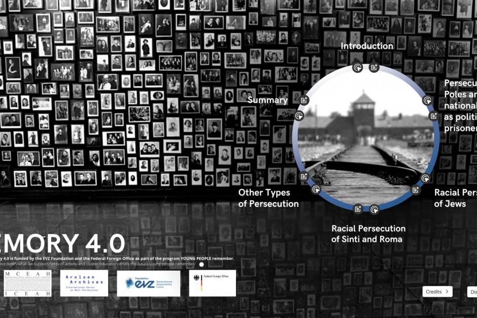 Muzeum Auschwitz: Memory 4.0 - nowe narzędzie edukacyjne online