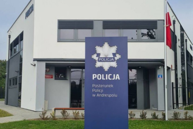 Do tej pory funkcjonariusze Z Andrespola pełnili służbę w budynku należącym do urzędu gminy, co wiązało się z licznymi niedogodnościami (fot. KPP Łódź-Wschód)