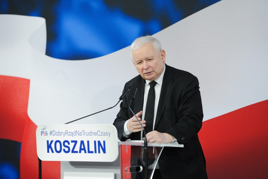 Prezes PiS Jarosław Kaczyński (Fot. PAP/Piotr Kowala)