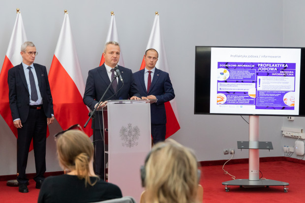 Tabletki z jodkiem potasu zostaną przekazane mieszkańcom dopiero w chwili wystąpienia realnego zagrożenia (fot. gov.pl)