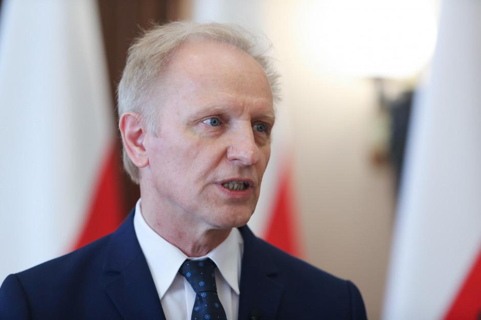 Minister ds. samorządu terytorialnego w KPRM Włodzimierz Tomaszewski (fot. PAP / Roman Zawistowski)