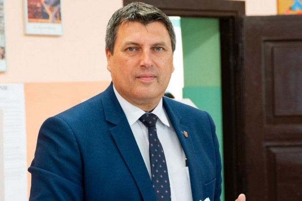 Grzegorz Cichy, burmistrz Proszowic, przyznaje - przed nami trudny budżet (fot. UM w Proszowicach)