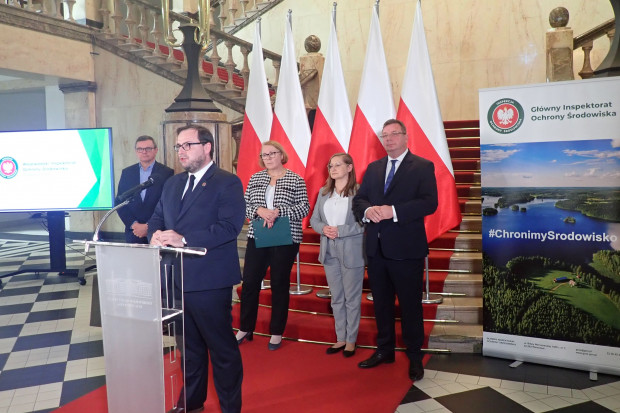 Inauguracja działalności Wydziału Zwalczania Przestępczości Środowiskowej odbyła się w WIOŚ w Katowicach (fot.WIOŚ)