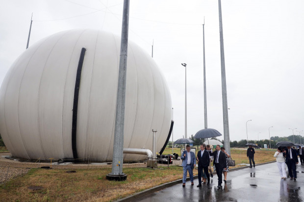 Część komunalnej instalacji biogazowej w Tychach. Fot. RCGW