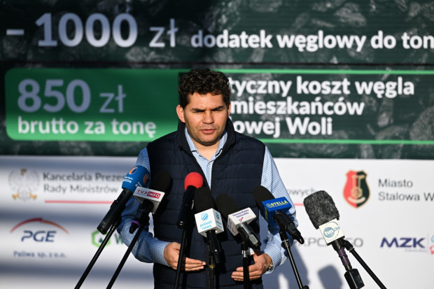 Prezydent Stalowej Woli Lucjusz Nadbereżny (fot.PAP/Darek Delmanowicz)