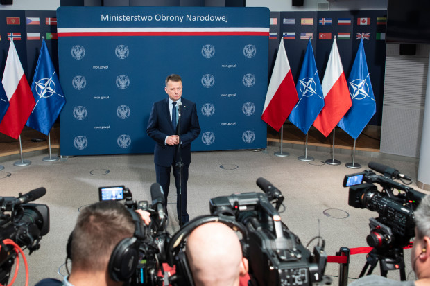 Podjąłem decyzję o budowie tymczasowej zapory na granicy Polski z obwodem kaliningradzkim (fot. gov.pl)
