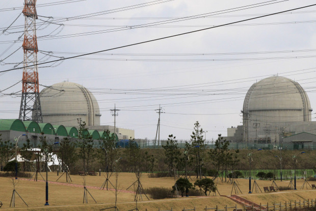 Elektrownia jądrowa w Gori w Korei Południowej, obsługiwana przez KHNP (fot. PAP/EPA)