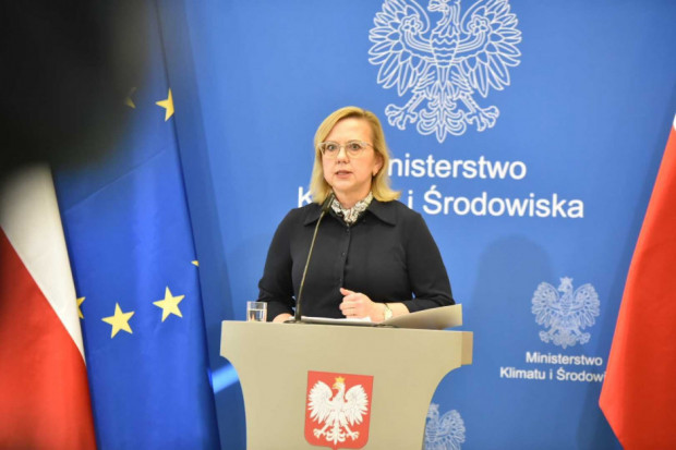 Minister klimatu i środowiska Anna Moskwa. (Fot:twitter.com/MKiS_GOV_PL)