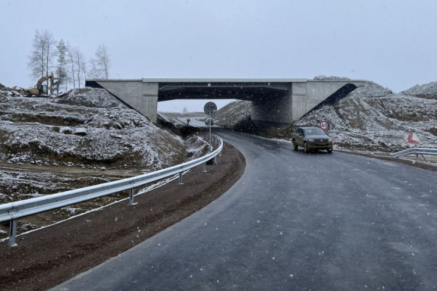 Po dwumiesięcznym zamknięciu droga Klikuszowa – Sieniawa już otwarta (fot. GDDKiA w Krakowie)