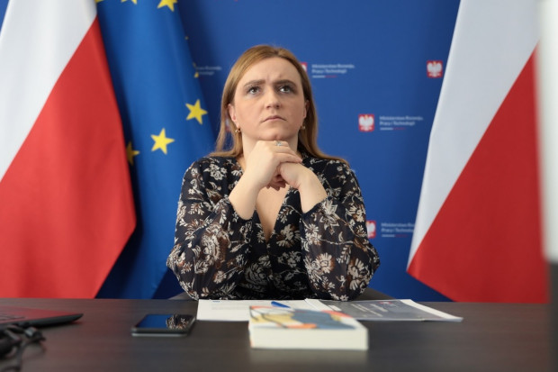 Pokora to cecha, która powinna przyświecać każdemu politykowi - powiedziała Olga Semeniuk (fot. gov.pl)