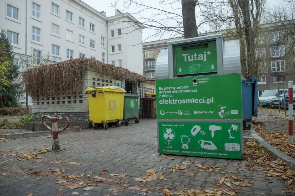 W tych punktach można w Warszawie oddawać elektrośmieci ( Fot. UM w Warszawie)