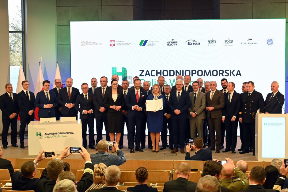 Powołanie Zachodniopomorskiej Doliny Wodorowej świadczy o wzroście zainteresowania produkcji wodoru w Polsce (fot. TT/MKiŚ)