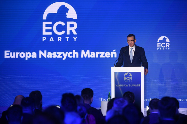 Premier Mateusz Morawiecki (Fot. PAP/Marcin Obara)