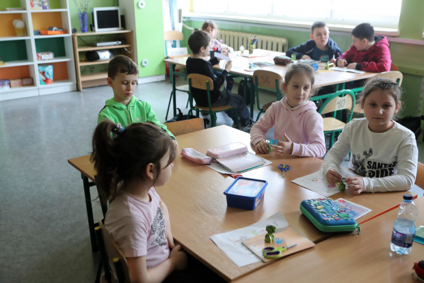 W polskich szkołach uczy się 55 proc. dzieci ukraińskich w wieku 7-14 lat (fot. PAP/Roman Zawistowski).
