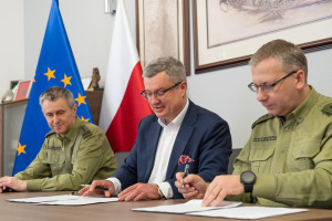 Straż Graniczna podpisała umowę na budowę bariery elektronicznej na granicy z Rosją