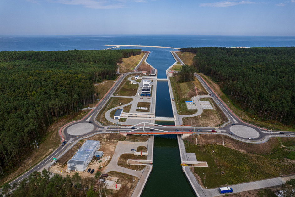W projekcie uwzględniono utworzenie nowego morskiego przejścia granicznego Nowy Świat(Fot.umgdy.gov.pl)