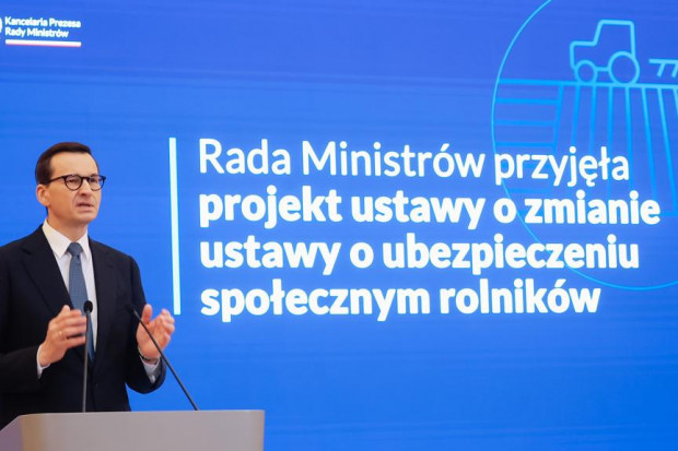 "Musimy zabezpieczyć sprawiedliwość społeczną i równość w traktowaniu wszystkich obywateli" - zaznaczył szef rządu (fot. TT/KPRM)