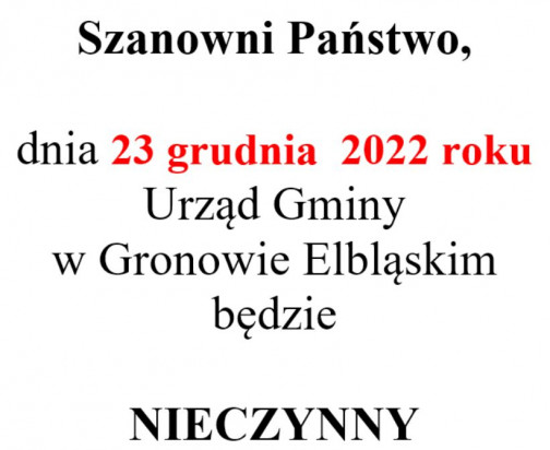 źródło: UG w Gronowie Elbląskim