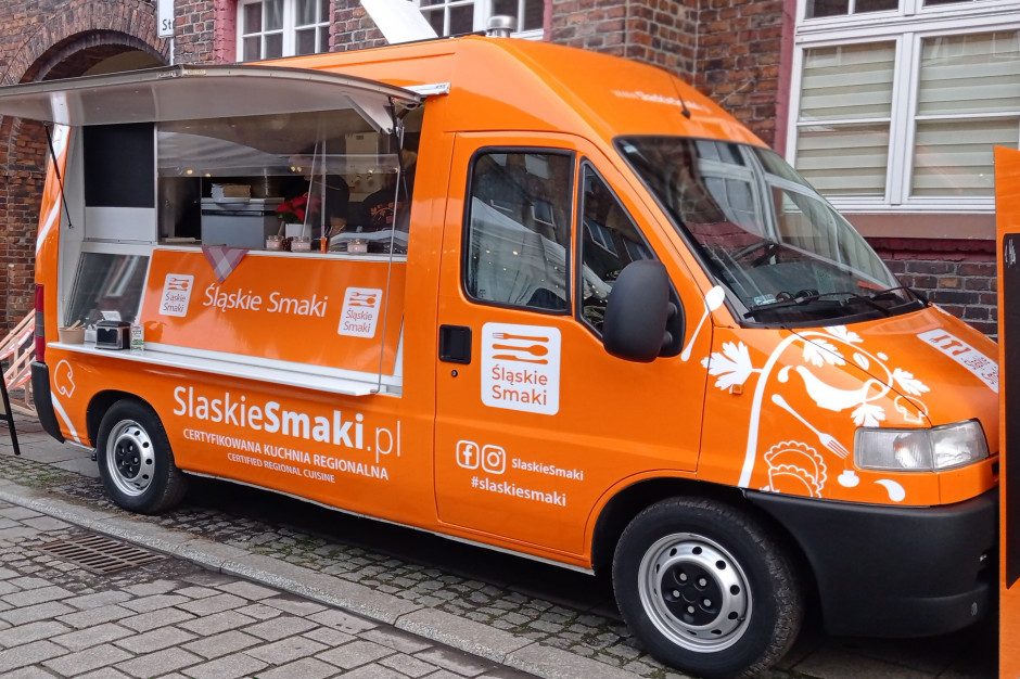 Tak wygląda Food Truck "Śląskie Smaki". Fot. Śląska Organizacja Turystyczna