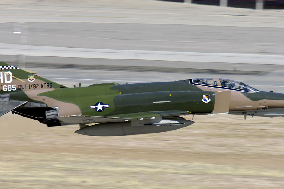 A F-4 Phantom II. Fot. wikipedia/Domena publiczna/U.S. Air Force