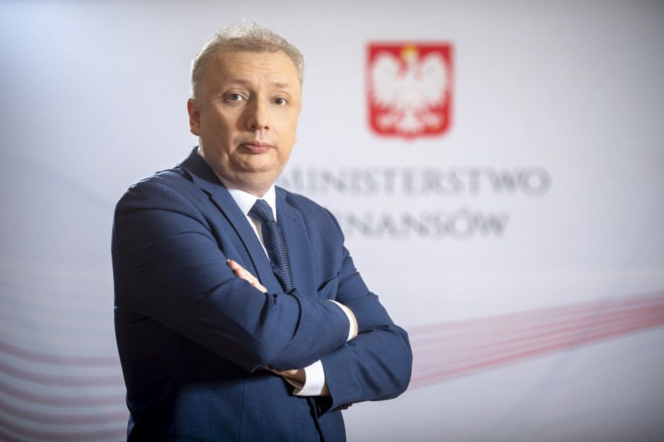 Sebastian Skuza, wiceminister finansów (fot. MF)