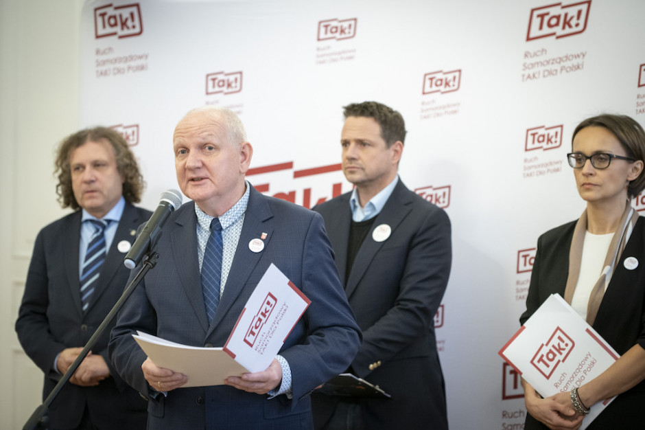 Liderzy Ruchu Samorządowego TAK! Dla Polski mają 1000 pomysłów na inwedsycje w ramach KPO (Fot. Mat. prasowe) Liderzy Ruchu Samorządowego TAK! Dla Polski mają 1000 pomysłów na inwedsycje w ramach KPO (Fot. Mat. prasowe)