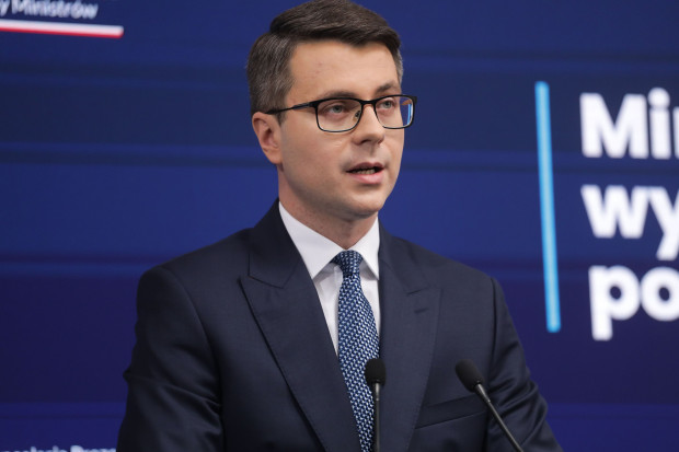 Ustawa o Sądzie Najwyższym odblokuje środki z KPO - powiedział Piotr Müller (fot. PAP/Albert Zawada)