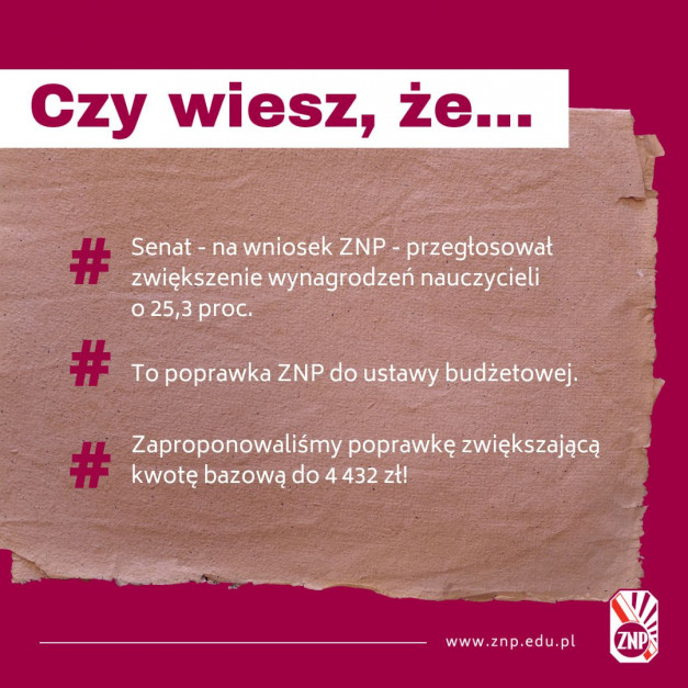 Kwota Bazowa Dla Nauczycieli 2019 Zfśs Kwota bazowa powyżej 4,4 tys. zł. Senat chce podwyżek dla nauczycieli