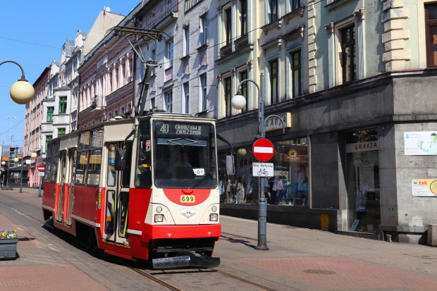 23 stycznia na przebudowaną ul. 3 Maja w Chorzowie wrócą tramwaje (Fot. Shutterstock.com)
