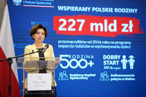 Marlena Maląg, minister rodziny i Polityki Społecznej (fot. TT/MRiPS)
