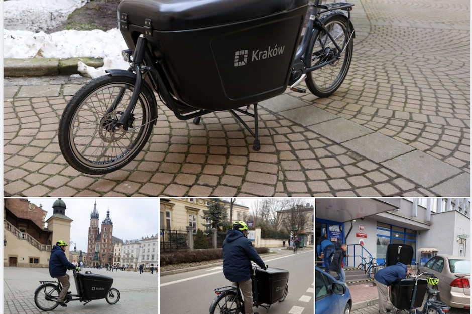 Kosztownym rowerem pochwalił się na Facebooku prezydent Krakowa Jacek Majchrowski (Fot. Screen profilu Jacka Majchrowskiego na Facebooku, zdjęcia A. Duda, B. Świerzowski)