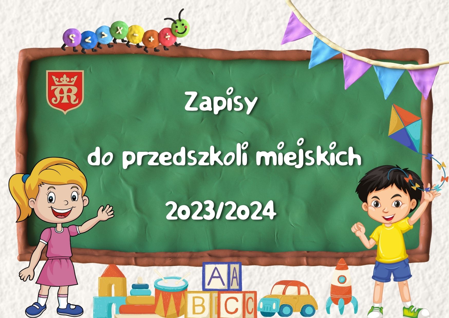 Od 6 lutego do 22 lutego można składać wnioski o przyjęcie dzieci do przedszkoli miejskich w Jaśle.  (fot. UM Jasło)