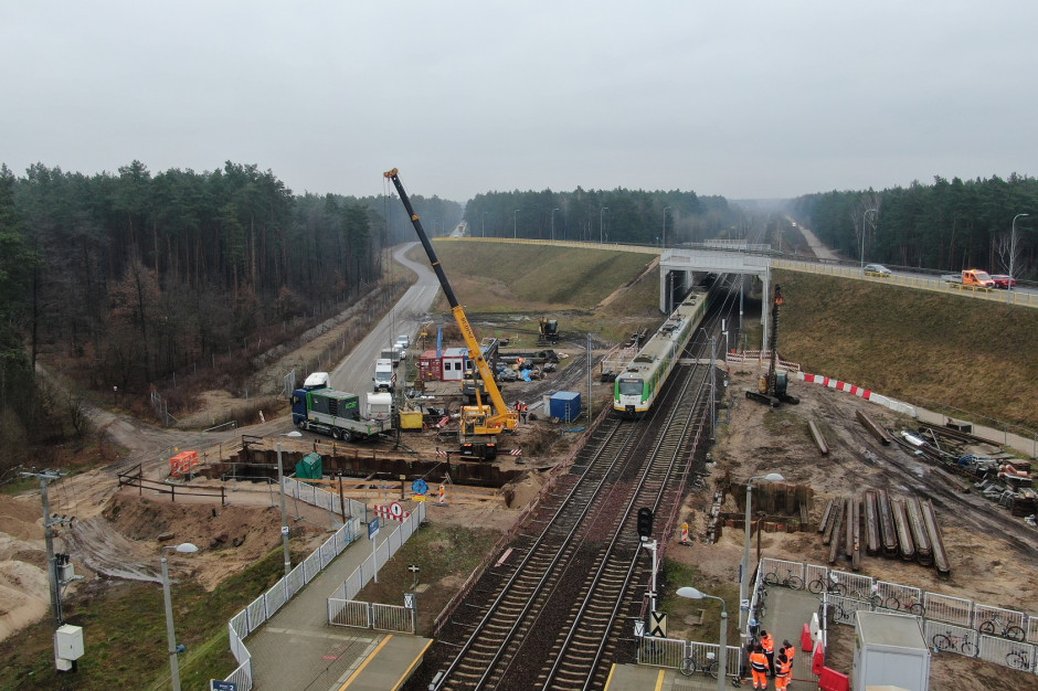 W Krajowym Programie Kolejowym umieszczane są najważniejsze inwestycji na polskiej kolei (Fot. PKP PLK SA)