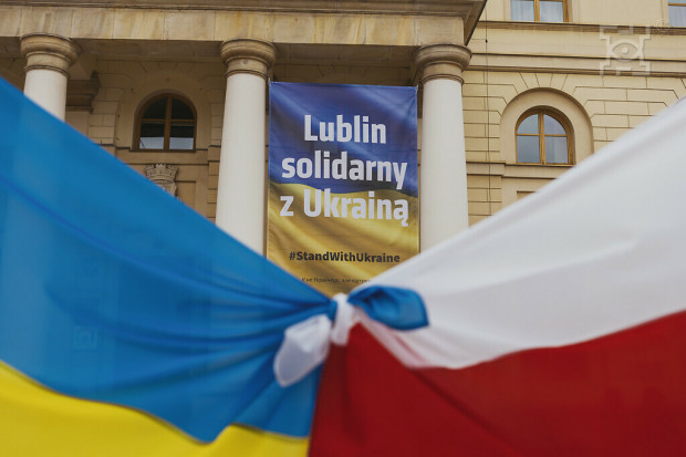 Jak oszacowano, w sumie w Lublinie w ubiegłym roku zatrzymało się ponad 2 mln uchodźców (fot.lublin.pl)