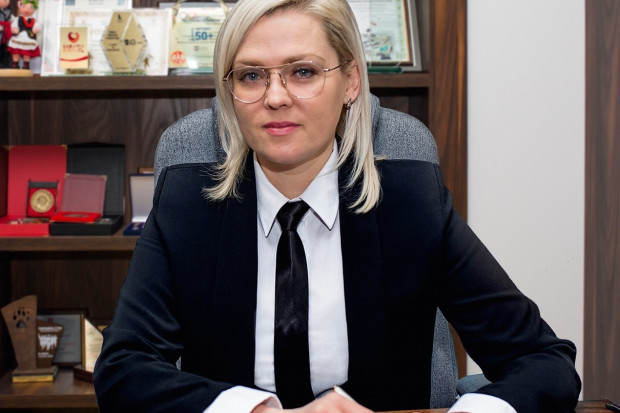 Na zdjęciu Marta Majewska, burmistrz Hrubieszowa (fot. FB/Marta Majewska)