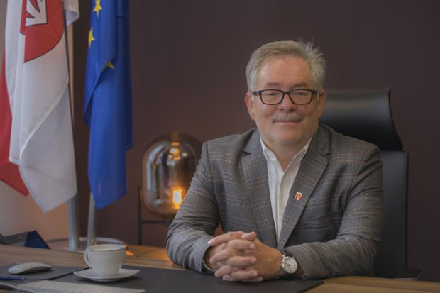 Grzegorz Benedykciński jest burmistrzem Grodziska Mazowieckiego od prawie 30 lat (fot.grodzisk.pl)