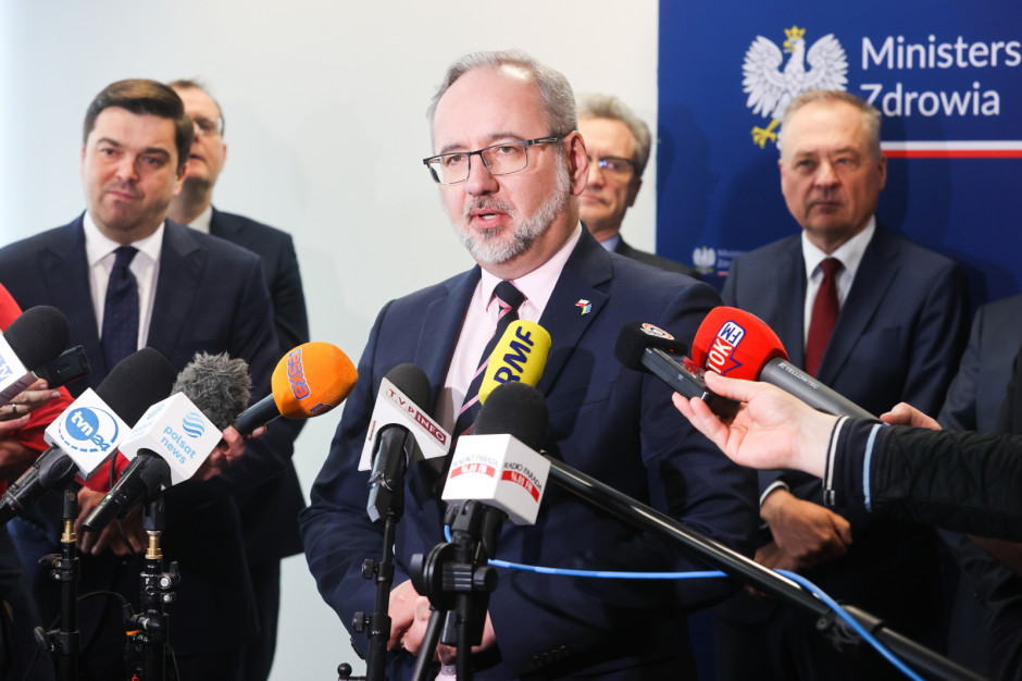 Minister Adam Niedzielski wskazał, że choroby układu krążenia są największym zabójcą w Polsce (fot. PAP/Marian Zubrzycki)
