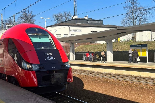 Do 17 marca między Warszawą a Piasecznem nie będą funkcjonowało osiem połączeń kolejowych linii S40( Fot. SKM Warszawa)